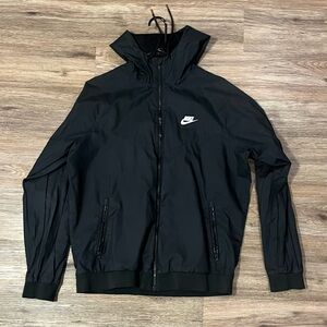 Black Nike windbreaker jacket Boys Large